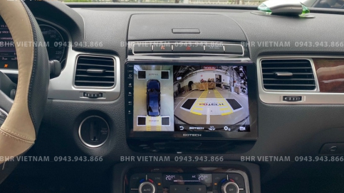 Màn hình DVD Android liền camera 360 Volkswagen Touareg 2011 - 2017 | Gotech GT360 Plus